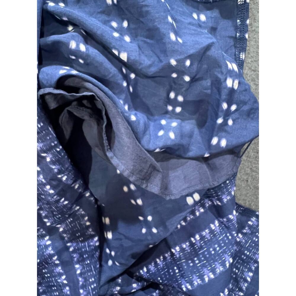 Athleta Printed Molokai cotton silk boho Y2K Maxi Dress Size Medium A010065 - Picture 10 of 13